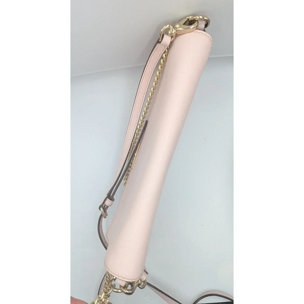 Kate Spade Saffiano Leather Crossbody Bag Mauve Rose Laurel Way Greer